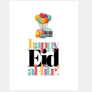 Happy Eid Print | Printable Eid Decoration | Kids Eid Al-adha Eid Al ...