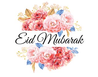 EID By MUBARAK Set 5 Sacchetti Regalo Grandi Formato 36x30x10 Cm - Oro/rosa - Riutilizzabili Per Aid E Feste