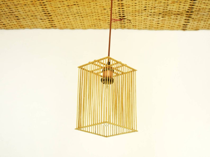 Bamboo Pendant Light Living Room Decor Ceiling Bamboo Pendant Light Living Room Decor, Cage Bamboo Pendant Lamp Shaders