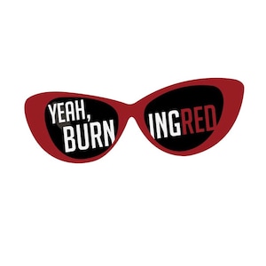 RED-Aufkleber