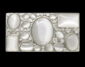 Women's Fashion Accessory Stones Unique Stones Rhinestones Belt Buckle Buckles