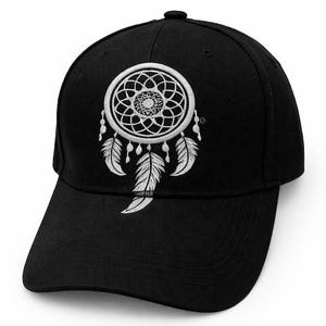 Native Pride American Dreamcatcher Indian Embroidered Cap Hat