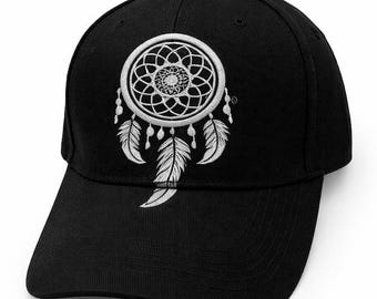Native Pride American Dreamcatcher Indian Embroidered Cap Hat