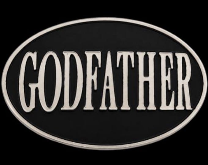 Belt Buckle Godfather Mafia Movie Baptism Godfathers Gift Buckles