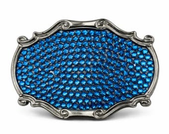 Belt Buckle Disco Retro 70's Party Girls Vintage Rhinestone Buckles Belts