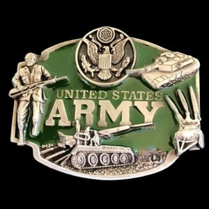 Belt Buckle United States Army Military USA Soldier Buckles