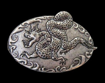 Dragon Chinese Mythical Legend Belt Buckle