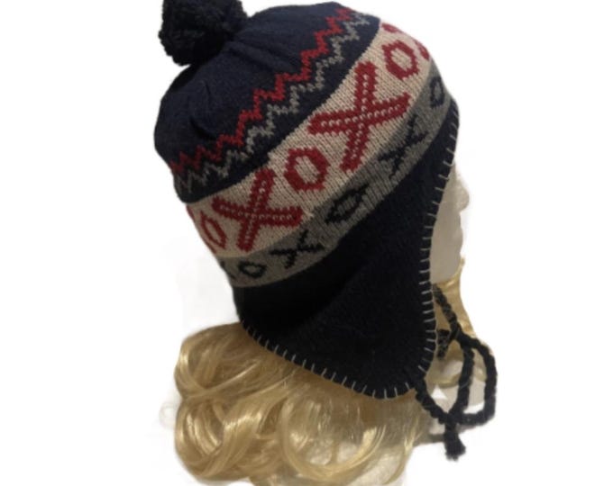 Toque Winter Pom Pom Hat Xox Tassle Ski Tuques Hats Chapeau Hiver