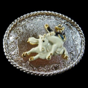Belt Buckle Rodeo Horse Bull Rider Cowgirl Cowboy Western Belts Buckles
