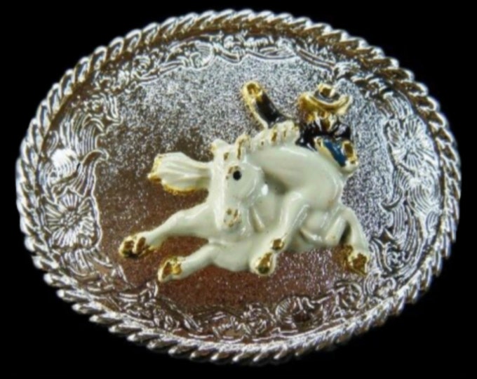 Belt Buckle Rodeo Horse Bull Rider Cowgirl Cowboy Western Belts Buckles