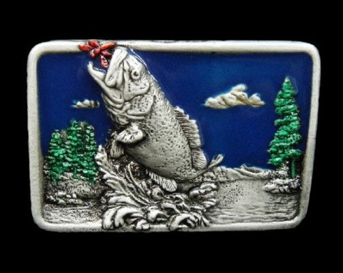 Sports Fishing Fish Belt Buckles Fishermen's Cool Sport Buckle