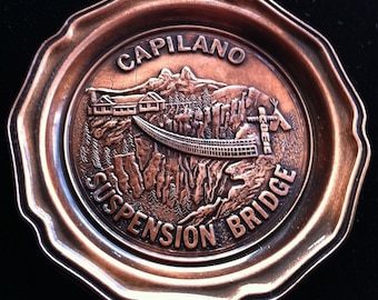 Capilano Suspension Bridge B.C Vancouver Canada Drink Coaster Souvenir (SET OF 6)