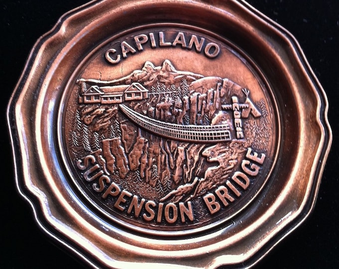 Capilano Suspension Bridge B.C Vancouver Canada Drink Coaster Souvenir (SET OF 6)
