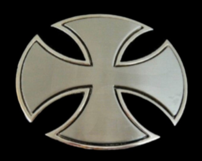 Crusaders Cross Maltese Crusade Crosses Belt Buckle Buckles