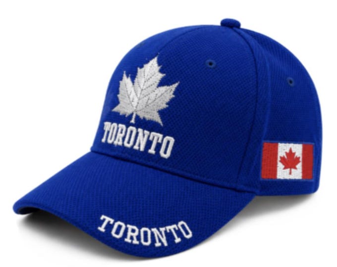 Toronto Maple Leaf  Embroidered Canada Souvenir Baseball Cap Hat Casquettes