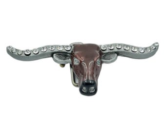 Texas Longhorns Belt Buckle Cow Steers Longhorns Western Buckles