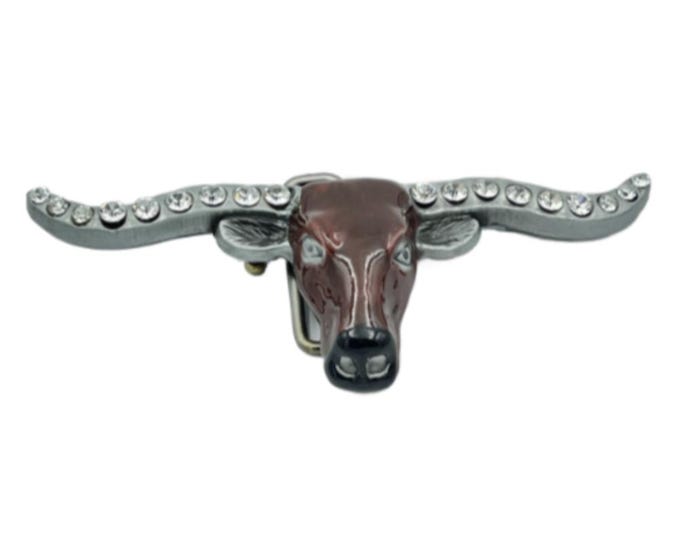 Texas Longhorns Belt Buckle Cow Steers Longhorns Western Buckles