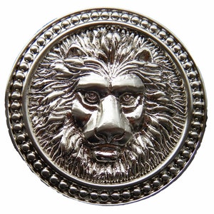 Lion Belt Buckle Lion's Head Animal Wild Ferocious Roman Style Buckles