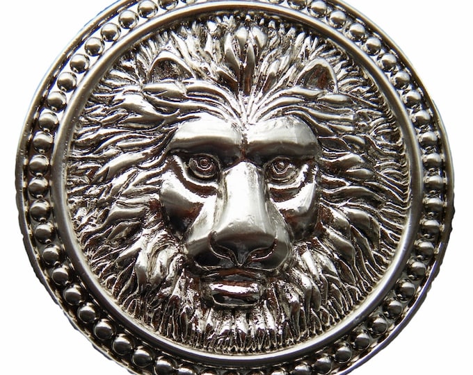 Lion Belt Buckle Lion's Head Animal Wild Ferocious Roman Style Buckles