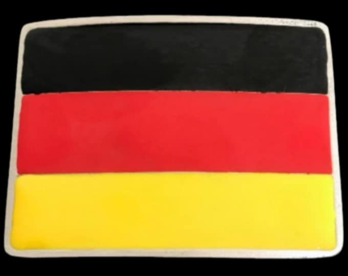 German Flag Deutschland Germany Belt Buckle Buckles