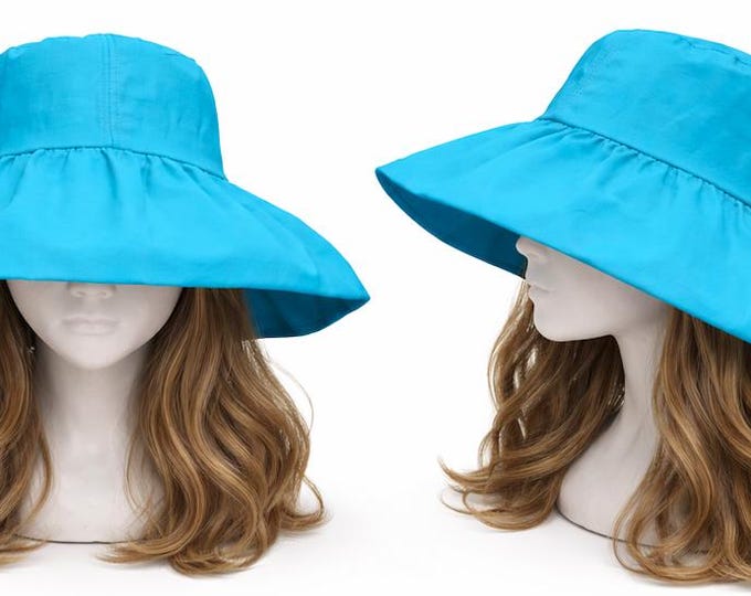 Sun Hat Wide Brim UV Protection Women Summer Foldable Bucket Hats