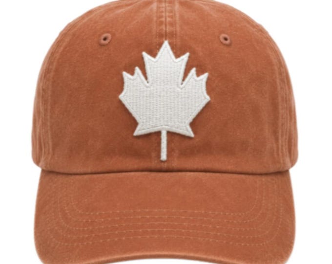 Canada Canadian Embroidered Maple Leaf Baseball Caps Hat