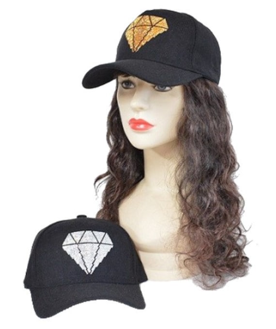 Baseball Cap Bling Diamond Women display picture 1
