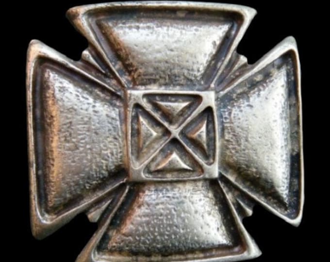 Templar Cross Belt Buckle Templars Maltese Religious Iron Crosses Buckles Belts