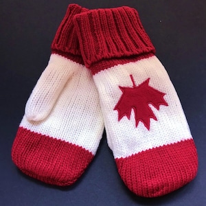 Handschuhe Winter Handschuhe Handschuhe Rot Ahornblatt Kanada Kanadische Mode