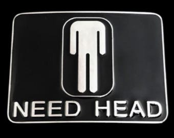 Need Head Body Language Jokes Funny Belt Buckles