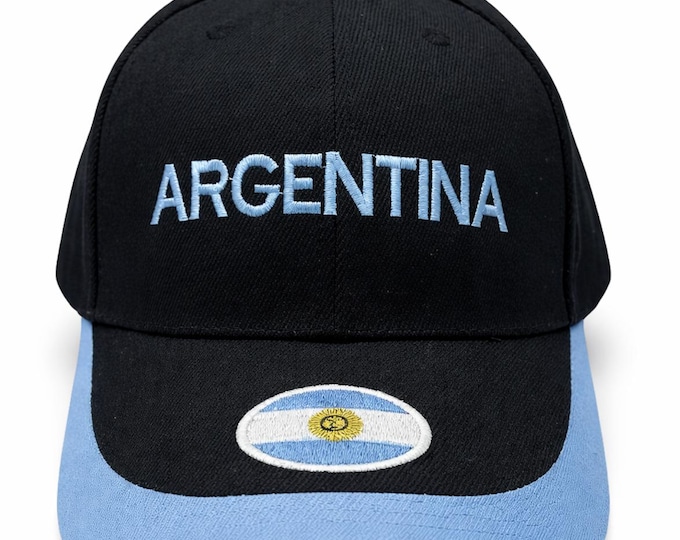 Argentina Argentinian Flag Sports Baseball Ball Caps Hats