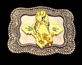 Rodeo Bull Rider Cowboy Cowgirl Western Belt Buckle Buckles