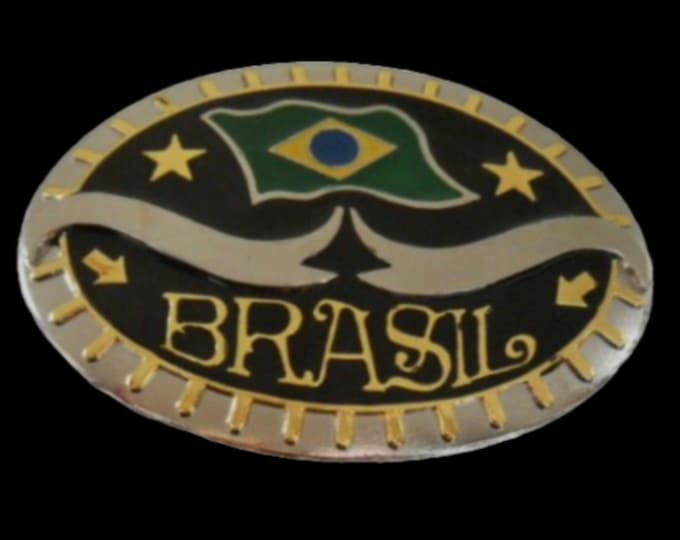 Brazilian Flag Belt Buckle Brazil Rio Brasil National Flags Belt Buckle