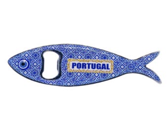 Portugal Sardine Fridge Magnets Bottle Opener Shape Portuguese Souvenir Gift