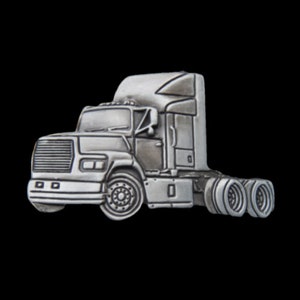Truck Belt Buckle Trucker 18 Wheeler Big Rig Semi-trailer truck Drivers Bets & Buckles