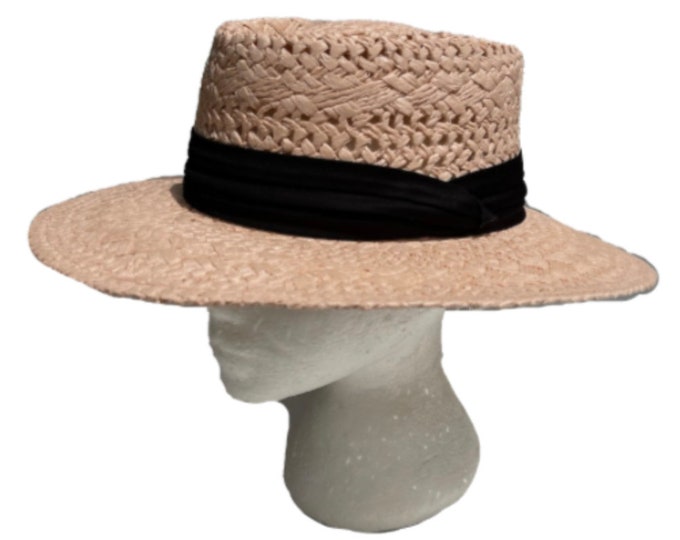 Summer Straw Hat Women's Ladies Wide Brim Beach Hat Sun Foldable Cap