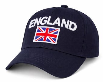England Baseball Cap – Sports Fan Unisex Hat with Union Jack Embroidery