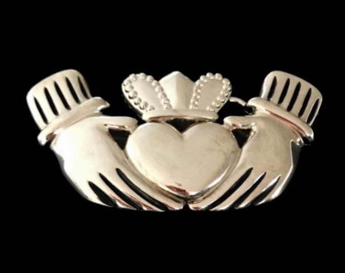 Friendship Loyalty Love Claddagh Belt Buckle