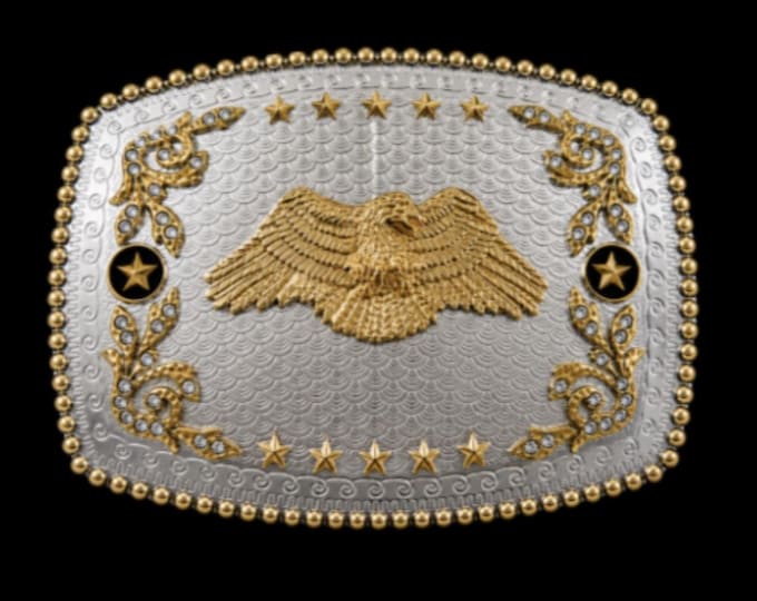 Eagle Belt Buckle Bald Eagles Prey Birds Large Buckles Belts