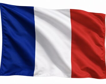 France French National Country Waving Pole Flag Soccer