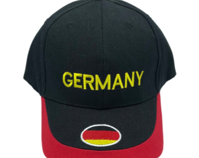 Germany German Flag Soccer Team Fan Apparel Baseball Cap Baseball Cap Hats