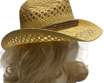Hat Summer Outdoor  Women Western Cowboy Breathable Hats