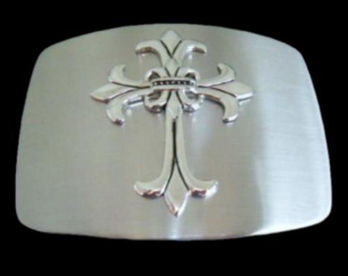 Belt Buckle Gothic Cross Medieval Religious Crosses Goth Buckles Belts