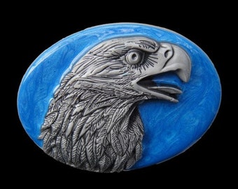 Eagle Head Belt Buckle American Bald Golden Wild Eagles Buckles Belts