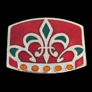 Patriots Belt Buckle Quebec Quebecois Flag Fleur De Lis New Orleans Belts Buckles