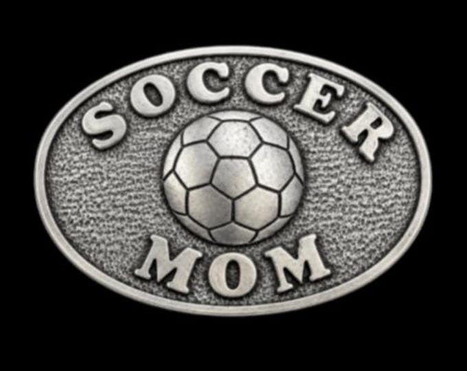 Soccer Mom Belt Buckle Sport Mothers Buckles
