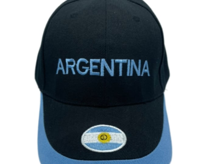 Argentina Argentinian Flag Sports Baseball Ball Caps Hats