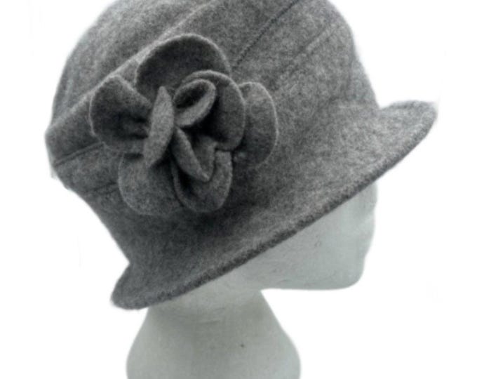 Women's Vintage Gatsby Style Wool Bucket Cloche Beanies Beret Winter Hats