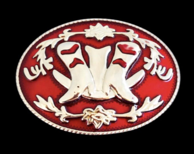 Western Cowgirl Cowboy Boots Ranch Belt Buckle Belts Buckles