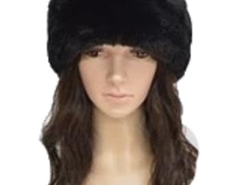 Warm Fashion Style Women's Faux Fur Cossack Style Winter Hat